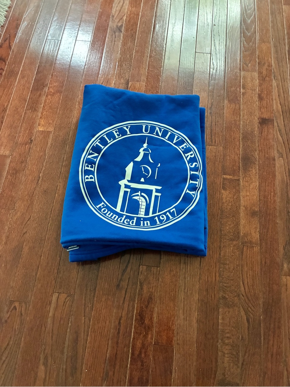 Bentley University Blue Large Blanket